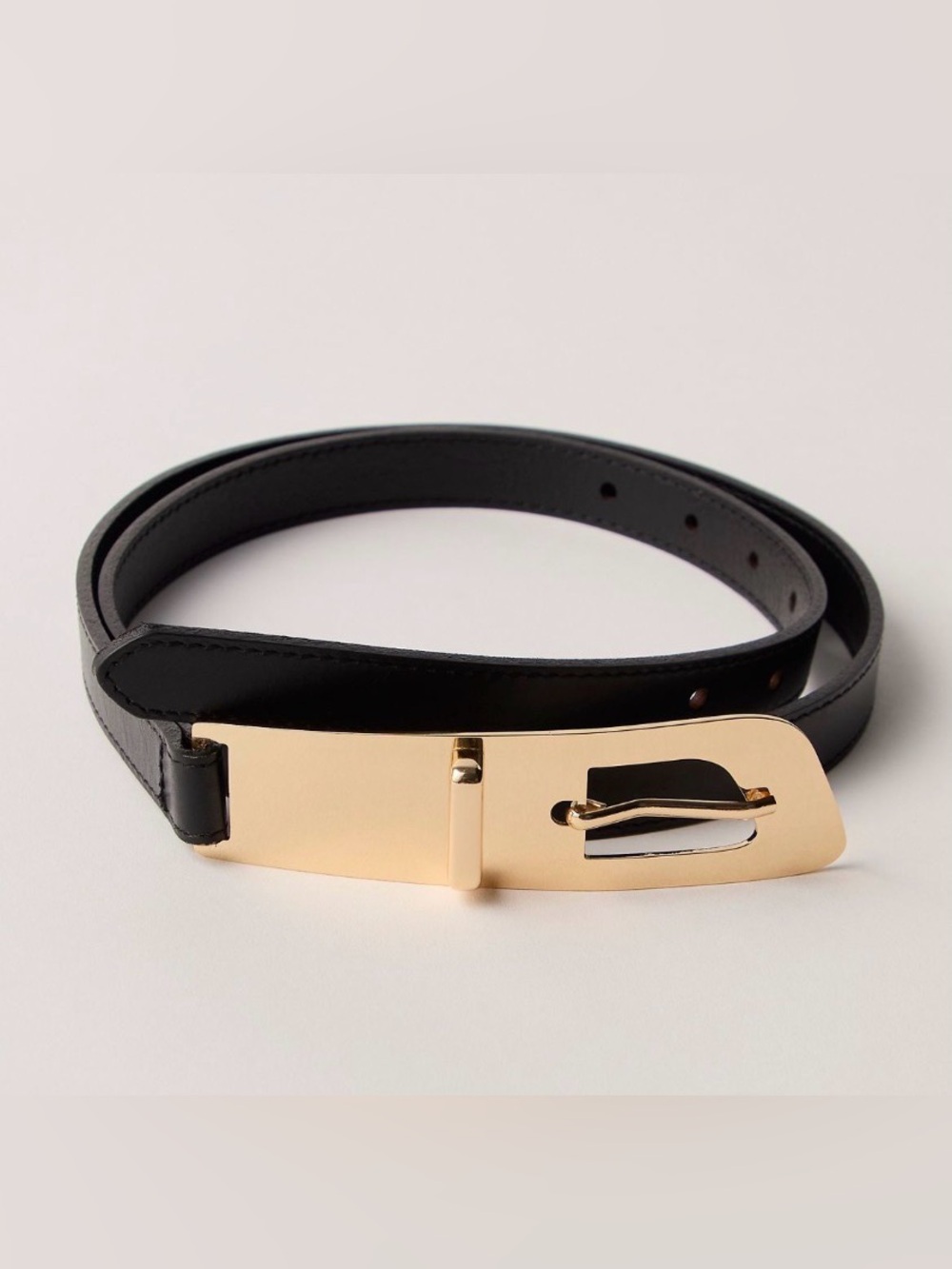 Free people Libre Leather Belt
Style No: 102148012 black gold nwt